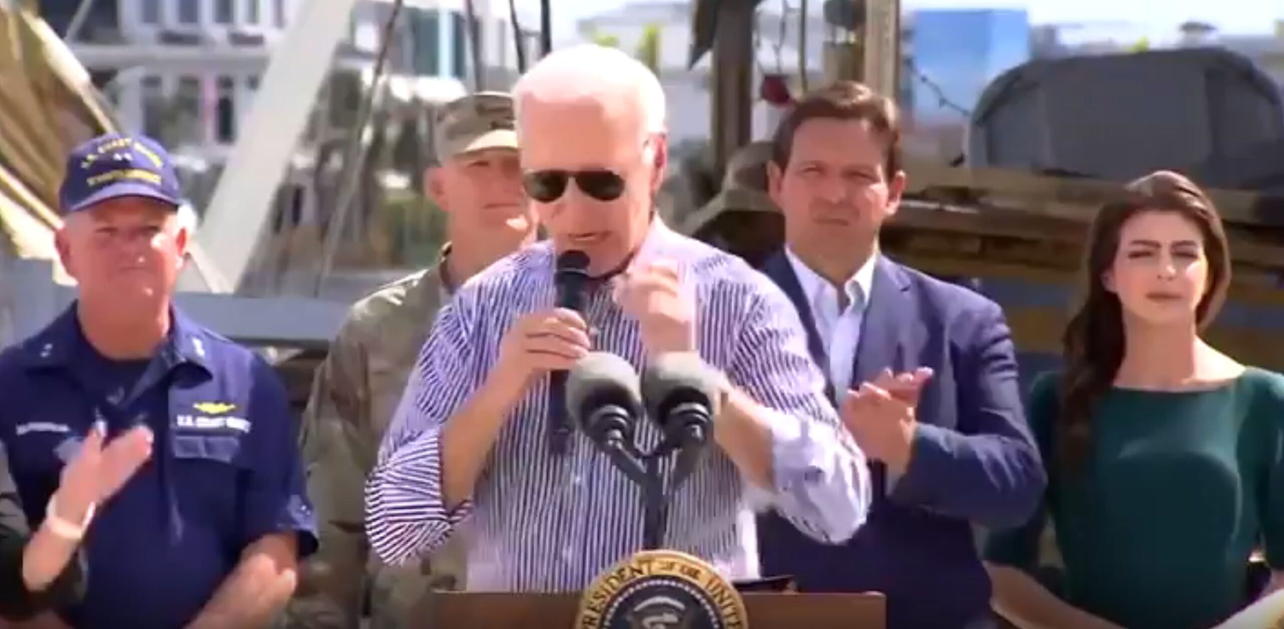 Biden Blows People Away with Glowing Praise for Gov. DeSantis’s Handling of Hurricane Ian, Then Starts Rambling About ‘Climate Change’